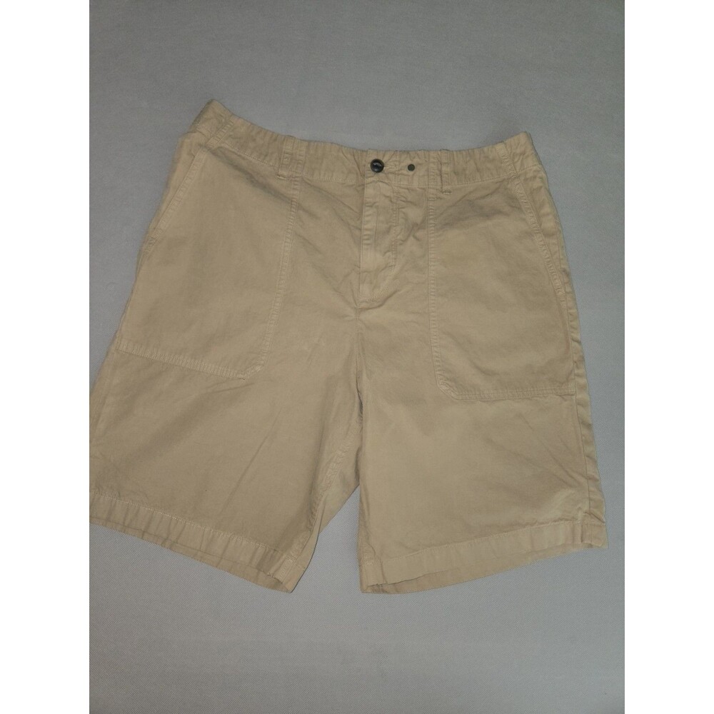 rag & bone New York Mens Shorts Size 33 Beige Chino Flat Front Utility Cotton